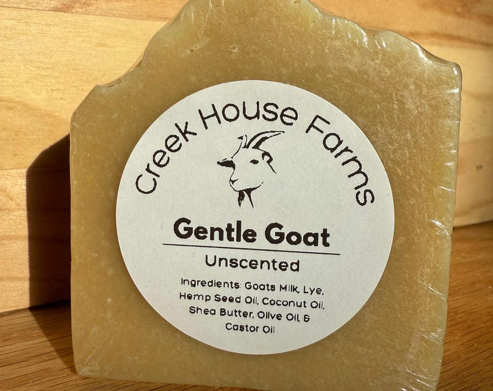 Unscented Goats Milk Soap