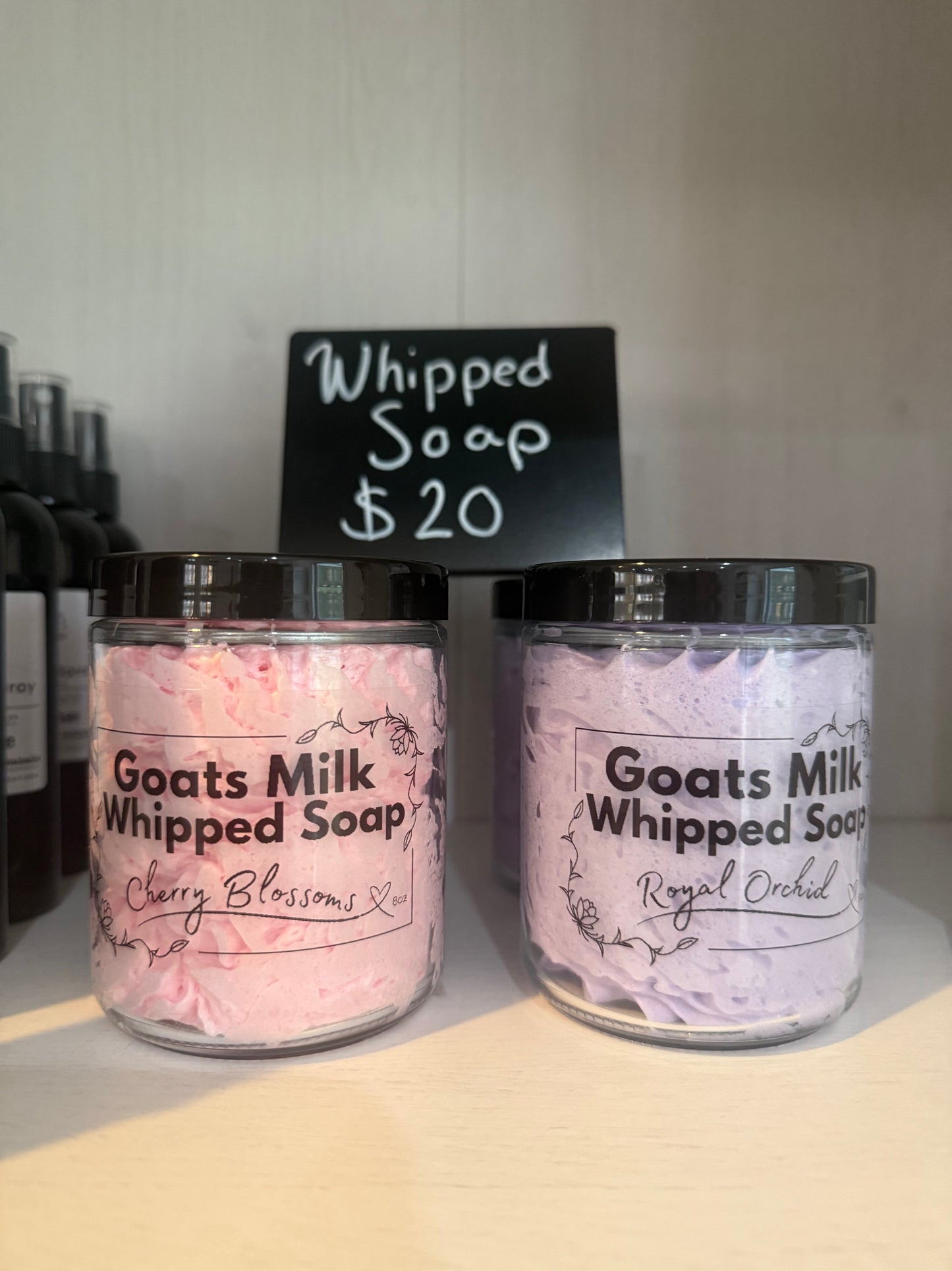 Goats Milk Whipped Soap