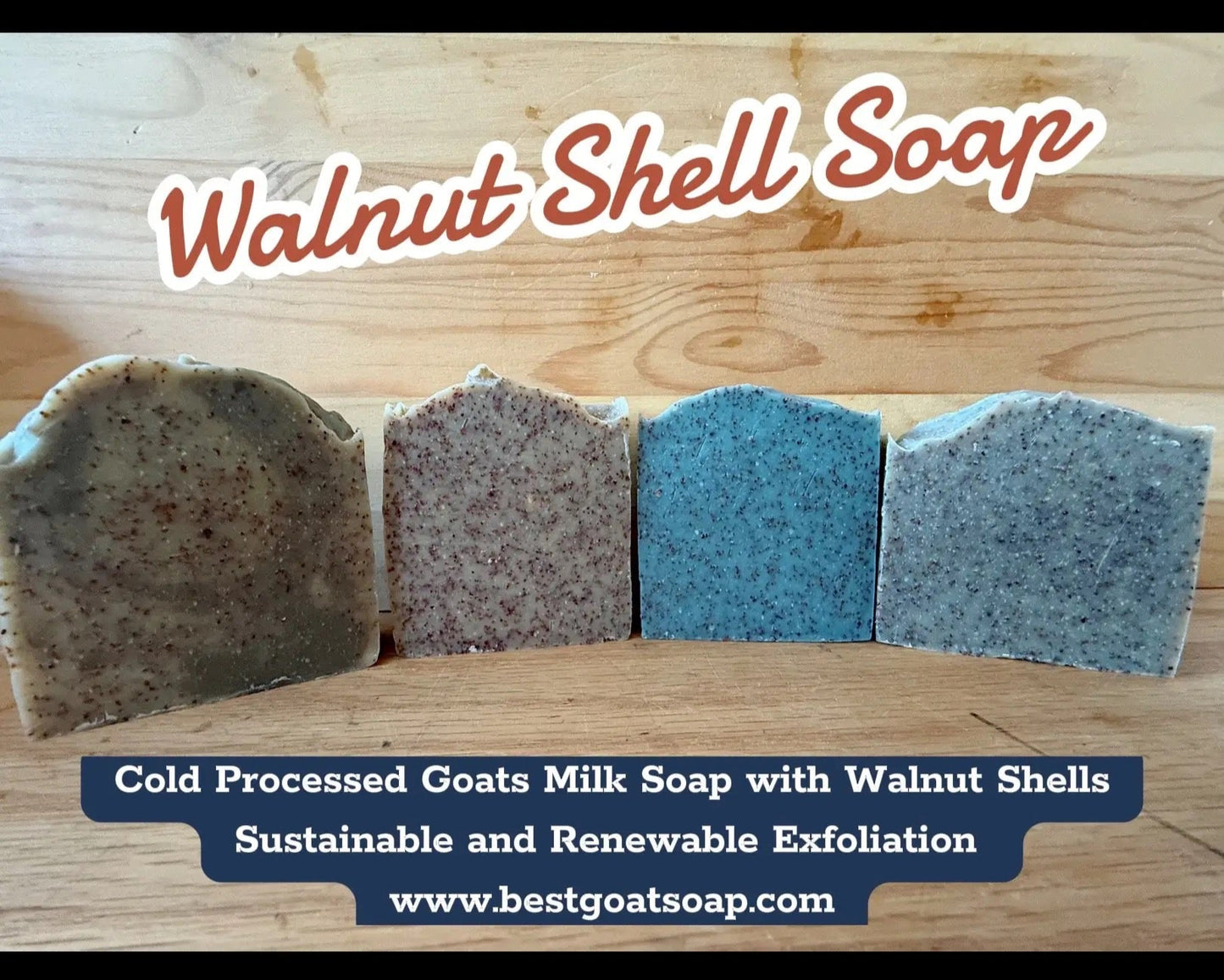 Walnut Shell Soap - Scratchy Soap